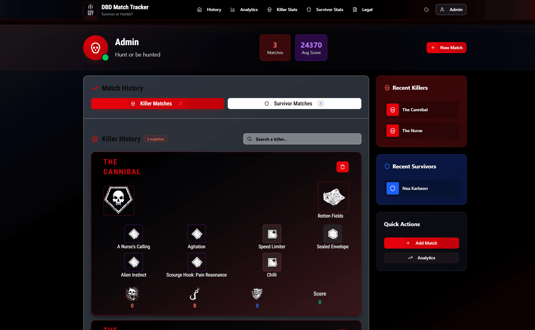 DBD-Match-Tracker